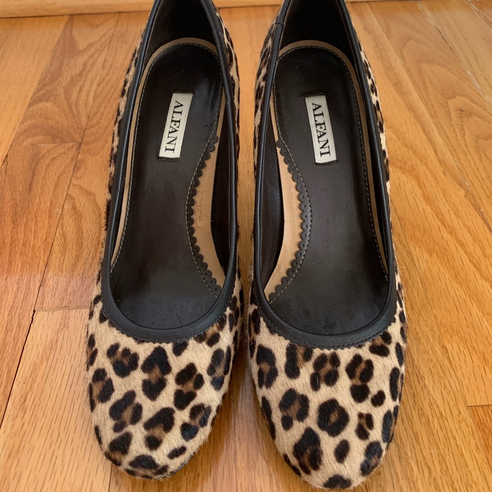Alfani Leopard Print Shoes